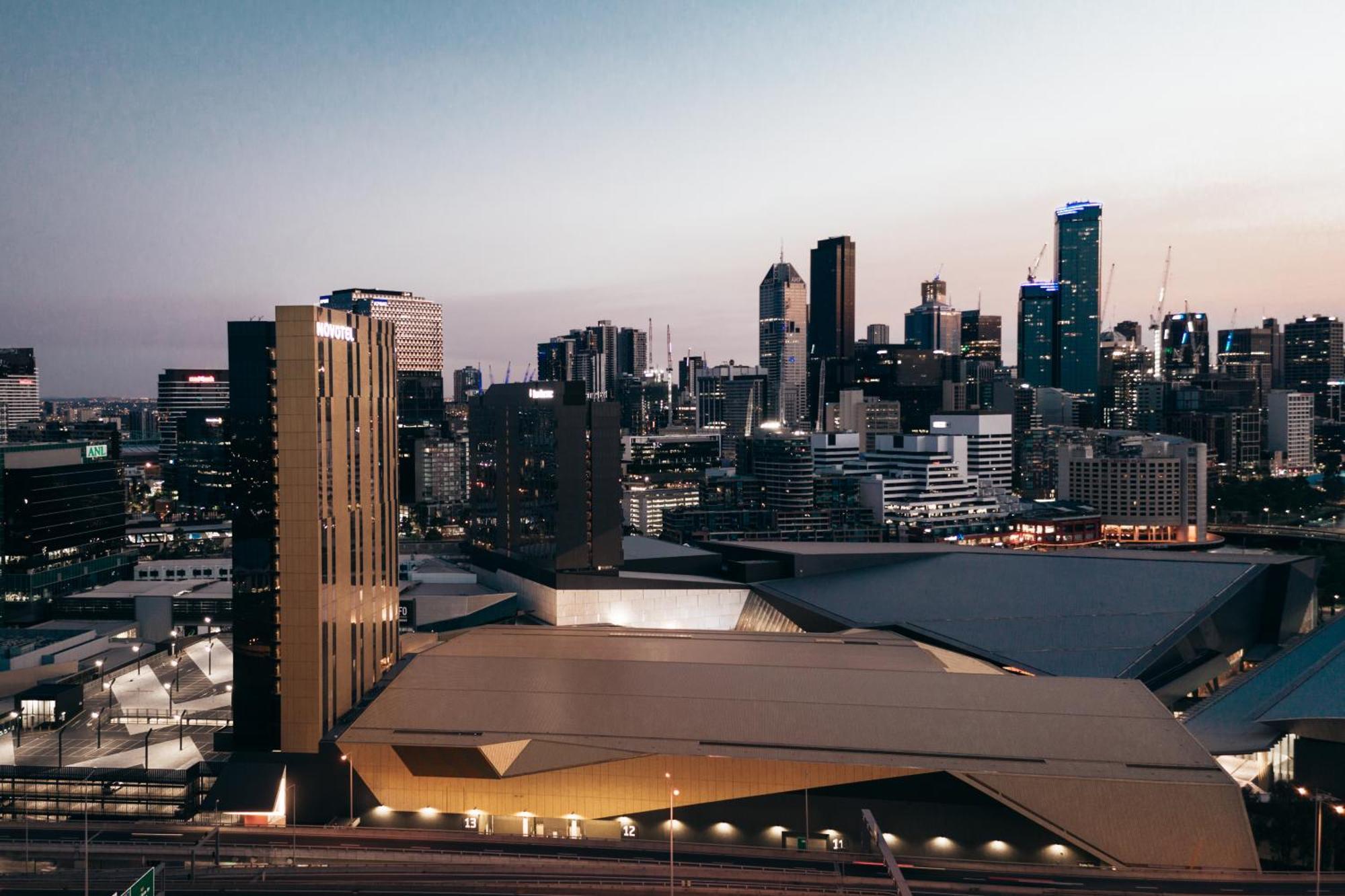 Novotel Melbourne South Wharf Exterior foto